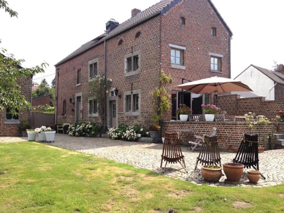 Country House Clos Des Hortensias Blegny Exterior foto
